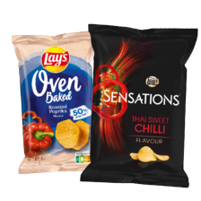 Popworks, Lay's oven baked chips of sensations